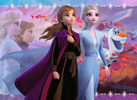 Ravensburger 100 Parçalı WD Frozen2 Puzzle-128686