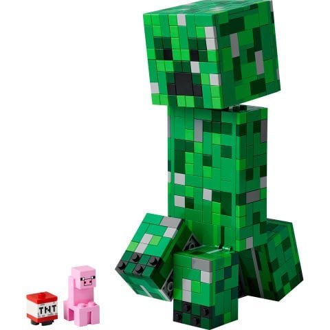 LEGO® Minecraft® Creeper™ Dekoratif Video Oyunu Aksiyon Figürü Yapım Oyuncağı 21276