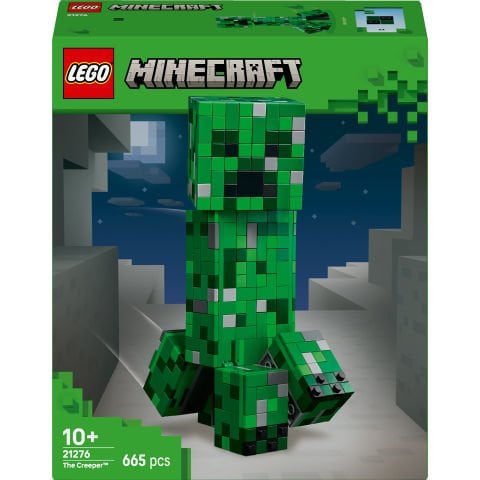 LEGO® Minecraft® Creeper™ Dekoratif Video Oyunu Aksiyon Figürü Yapım Oyuncağı 21276