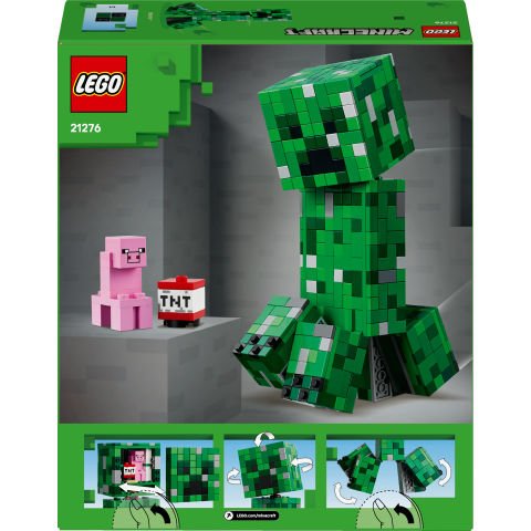 LEGO® Minecraft® Creeper™ Dekoratif Video Oyunu Aksiyon Figürü Yapım Oyuncağı 21276