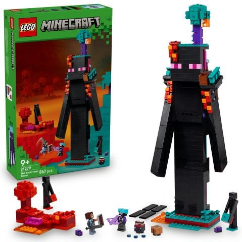 LEGO® Minecraft® Enderman Kulesi Video Oyuncusu Çocuklar için Oyuncak 21279