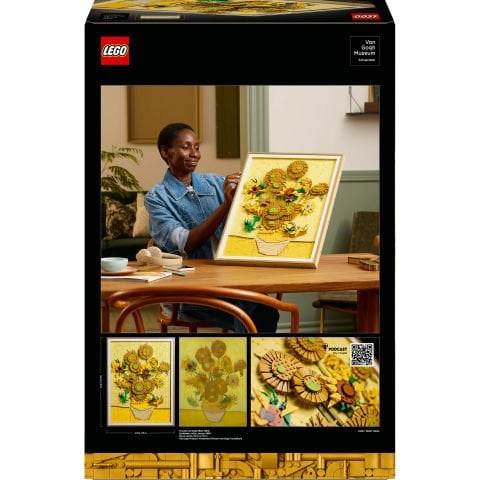 LEGO® Art Vincent van Gogh – Ayçiçekleri Tablo Yapım Seti 31215
