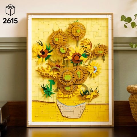 LEGO® Art Vincent van Gogh – Ayçiçekleri Tablo Yapım Seti 31215