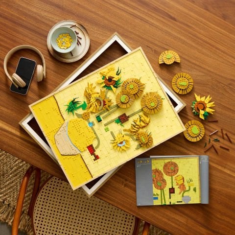 LEGO® Art Vincent van Gogh – Ayçiçekleri Tablo Yapım Seti 31215