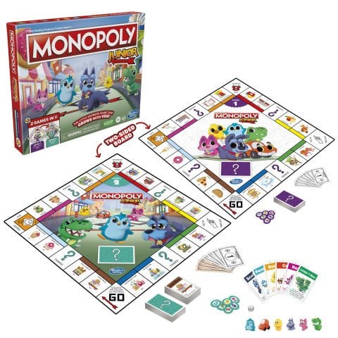 Monopoly Junior 2'si 1 Arada