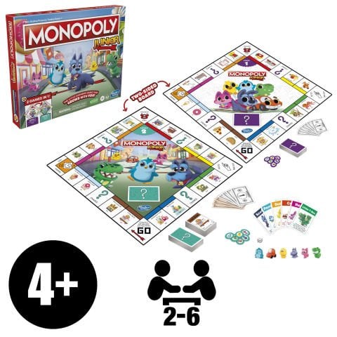 Monopoly Junior 2'si 1 Arada