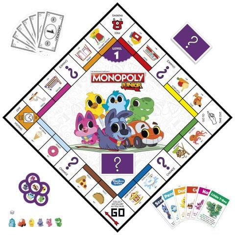 Monopoly Junior 2'si 1 Arada