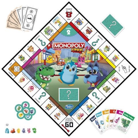 Monopoly Junior 2'si 1 Arada
