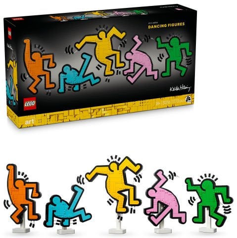 LEGO® Art Keith Haring – Dans Eden Figürler Dekoratif Oturma Odası Modeli 31216