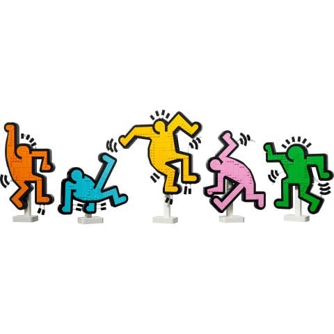 LEGO® Art Keith Haring – Dans Eden Figürler Dekoratif Oturma Odası Modeli 31216