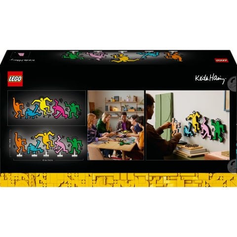 LEGO® Art Keith Haring – Dans Eden Figürler Dekoratif Oturma Odası Modeli 31216