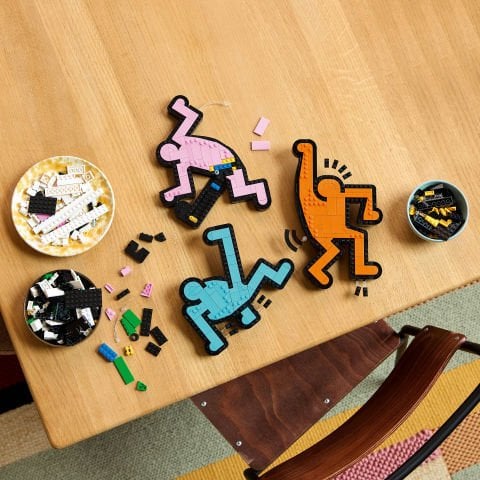 LEGO® Art Keith Haring – Dans Eden Figürler Dekoratif Oturma Odası Modeli 31216