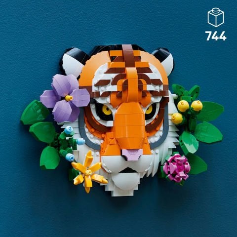 LEGO® Art Fauna Koleksiyonu – Kaplan, Yeni Ev Hediyesi 31217