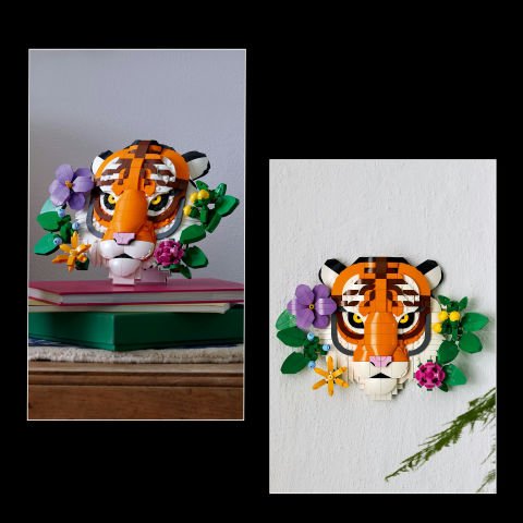 LEGO® Art Fauna Koleksiyonu – Kaplan, Yeni Ev Hediyesi 31217