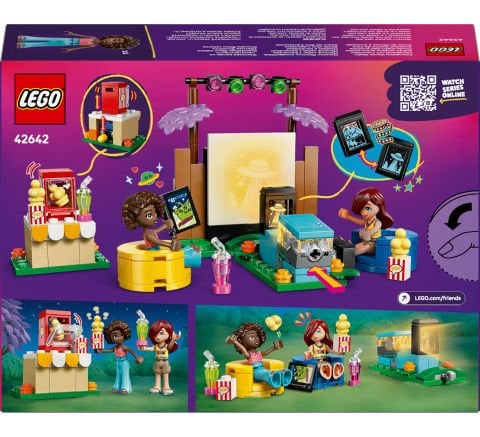 LEGO® Friends Arkadaşlık Film Gecesi Yaratıcı Oyuncak Yapım Seti 42642