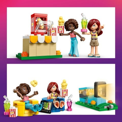 LEGO® Friends Arkadaşlık Film Gecesi Yaratıcı Oyuncak Yapım Seti 42642