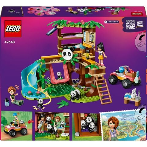 LEGO® Friends Panda Barınağı Hayvan Bakımı Yapım Seti Oyuncağı 42648