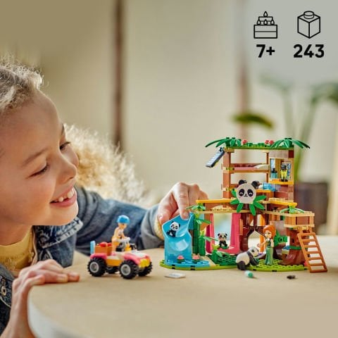 LEGO® Friends Panda Barınağı Hayvan Bakımı Yapım Seti Oyuncağı 42648