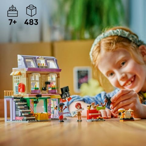 LEGO® Friends Müzik Mağazası ve Daire Yapım Seti Oyuncağı 42653