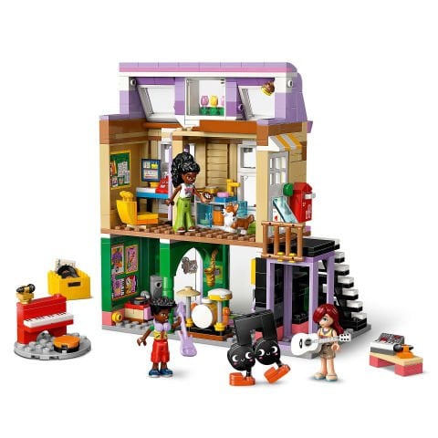 LEGO® Friends Müzik Mağazası ve Daire Yapım Seti Oyuncağı 42653