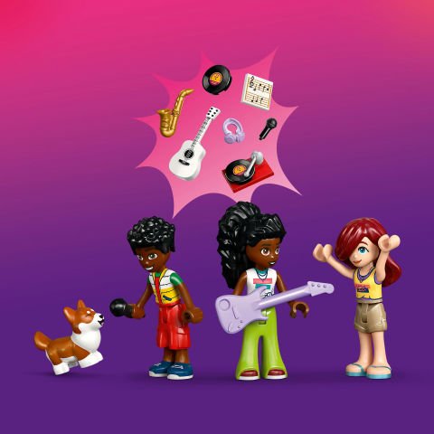 LEGO® Friends Müzik Mağazası ve Daire Yapım Seti Oyuncağı 42653