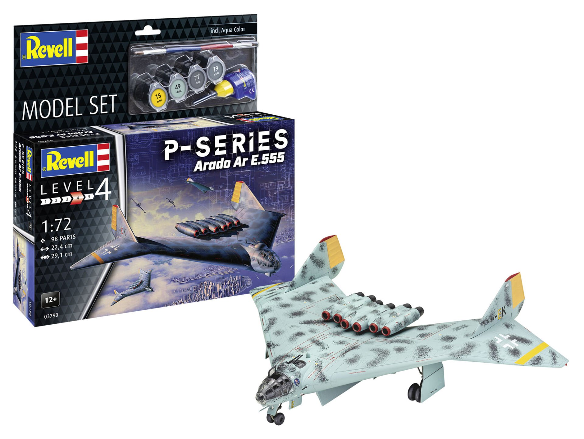 Model Set Arado Ar E.555 - P-Series