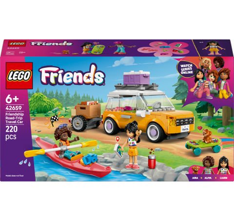 LEGO® Friends Arkadaşlık Seyahat Arabası Yapım Seti 42659