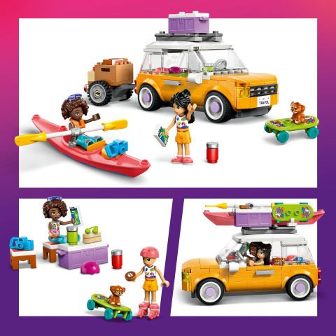 LEGO® Friends Arkadaşlık Seyahat Arabası Yapım Seti 42659