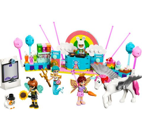 LEGO® Friends Tek Boynuzlu At ve Peri ile Kostüm Partisi Yaratıcı Yapım Seti 42661