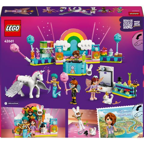 LEGO® Friends Tek Boynuzlu At ve Peri ile Kostüm Partisi Yaratıcı Yapım Seti 42661