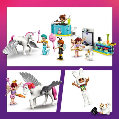 LEGO® Friends Tek Boynuzlu At ve Peri ile Kostüm Partisi Yaratıcı Yapım Seti 42661