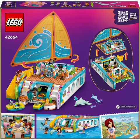 LEGO® Friends Gezi Teknesi Macerası Rol Yapma Oyuncağı Yapım Seti 42664