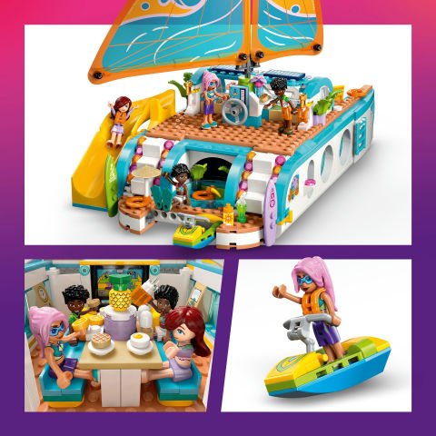 LEGO® Friends Gezi Teknesi Macerası Rol Yapma Oyuncağı Yapım Seti 42664