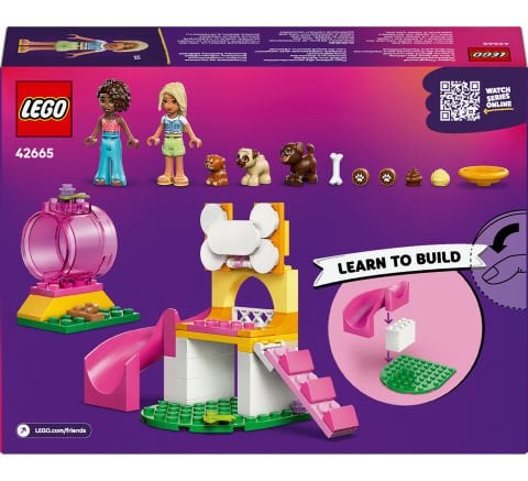 LEGO® Friends Yavru Köpek Oyun Parkı, Yaratıcı Oyuncak Yapım Seti 42665