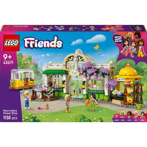 LEGO® Friends Bitki Kafe ve Çiçekçi Dükkanı Oyuncak Yapım Seti 42671