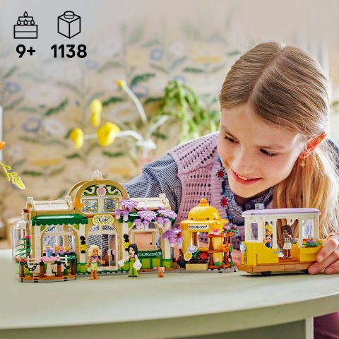 LEGO® Friends Bitki Kafe ve Çiçekçi Dükkanı Oyuncak Yapım Seti 42671