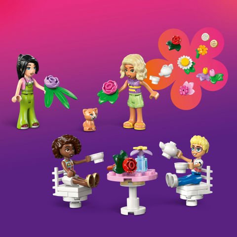 LEGO® Friends Bitki Kafe ve Çiçekçi Dükkanı Oyuncak Yapım Seti 42671