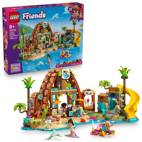 LEGO® Friends Aile Tatil Köyü Yapım Seti 42673