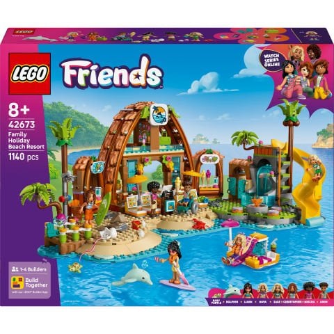 LEGO® Friends Aile Tatil Köyü Yapım Seti 42673