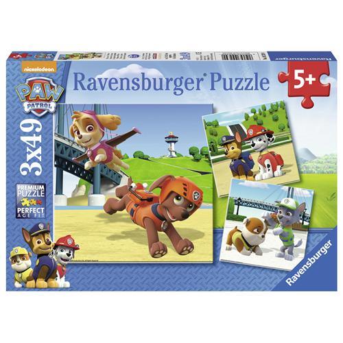 Ravensburger 3x49 Parçalı Puzzle Paw Patrol Takım-092390