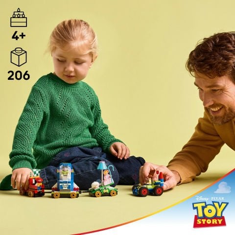 LEGO® ǀ Disney ve Pixar Oyuncak Hikayesi Kutlama Treni ve RC Araba Oyun Seti 43264