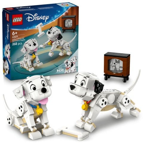 LEGO® ǀ Disney Lucky ve Penny 101 Dalmaçyalı Köpek Yavruları Yapım Oyuncağı 43271