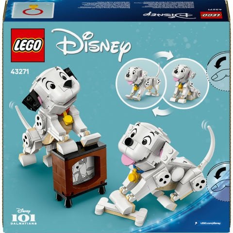 LEGO® ǀ Disney Lucky ve Penny 101 Dalmaçyalı Köpek Yavruları Yapım Oyuncağı 43271