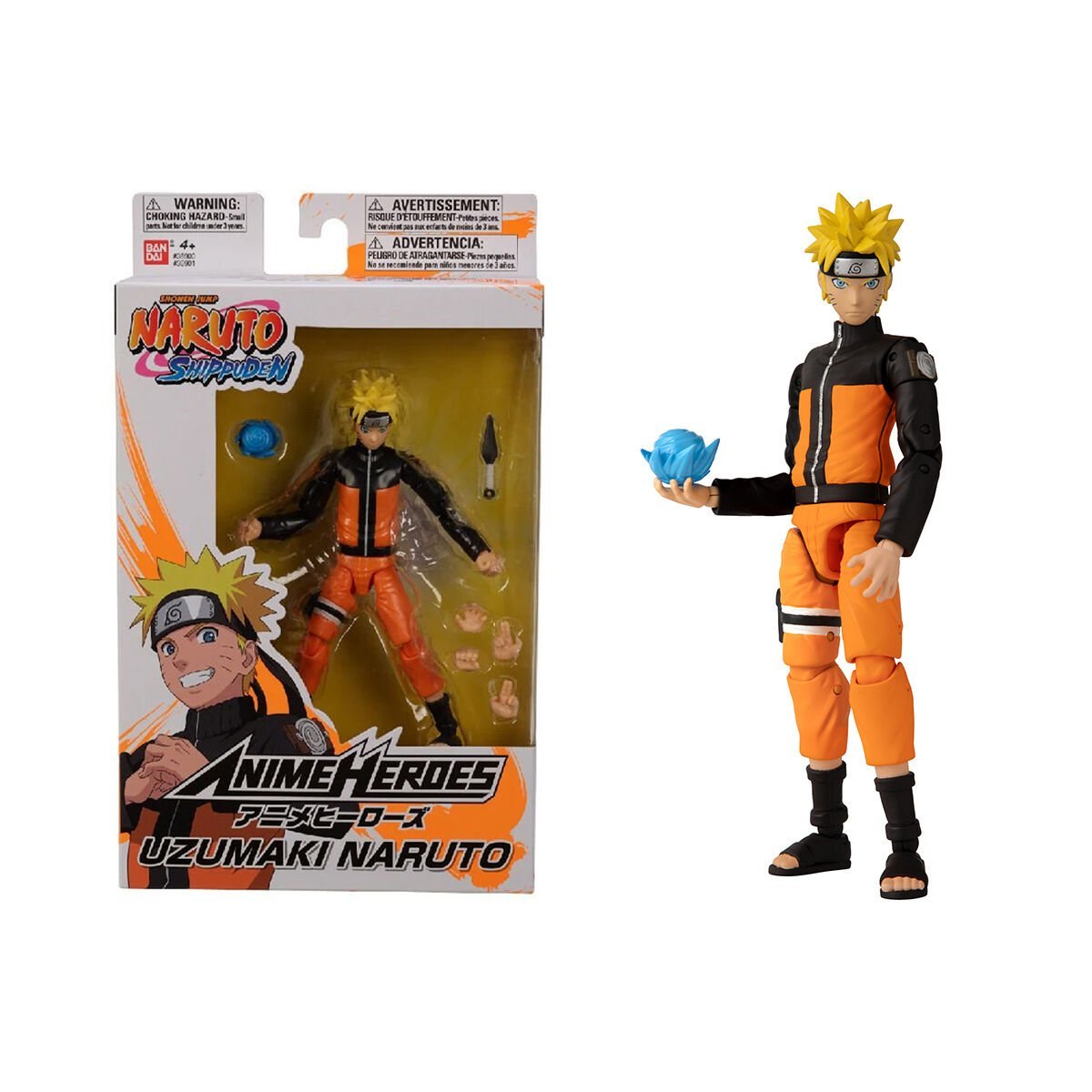 16 cm Naruto Poz Verilebilir Figür - Anime Heroes Naruto Serisi