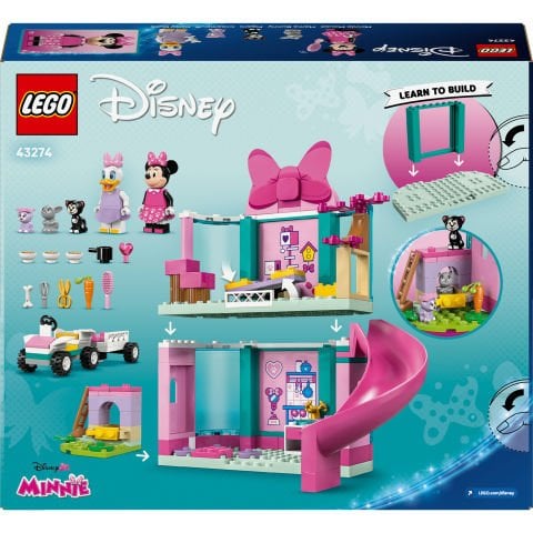 LEGO® ǀ Disney Minnie’nin Evcil Hayvan Oteli Mickey’nin Kulüp Evi İnşa Edilebilen Oyuncak Seti 43274