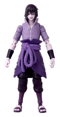 16 cm Sasuke Rinnegan / Mangekyo Sharingan Poz Verilebilir Figür - Anime Heroes Naruto Serisi