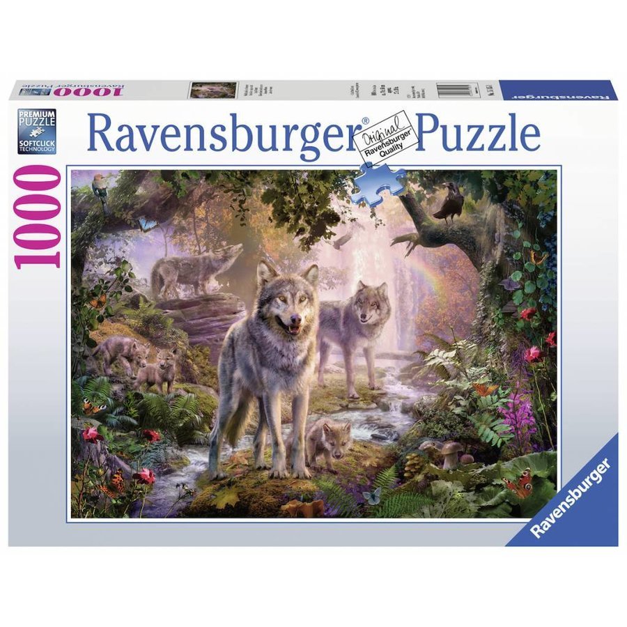 1000p Puz Wolf Family