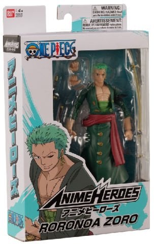 16 cm Zoro Roronoa Poz Verilebilir Figür - Anime Heroes One Piece Serisi