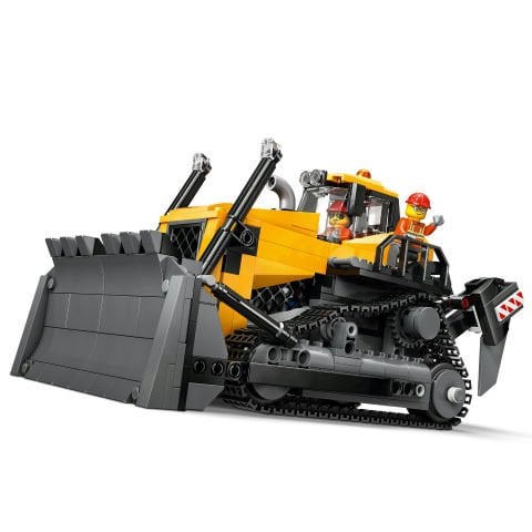 LEGO® City Sarı Buldozer İnşaat Sahası Temalı Yapım Oyuncağı Seti 60466
