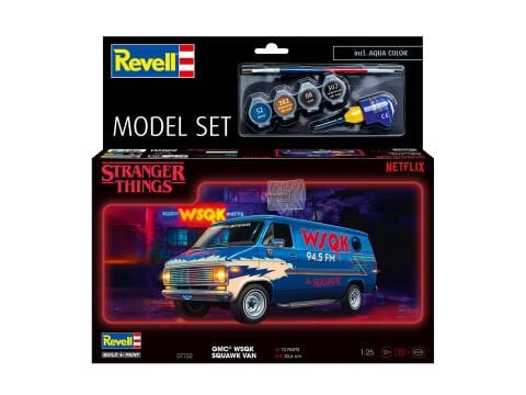 Model Set GMC® WSQK Squawk Van Stranger Things
